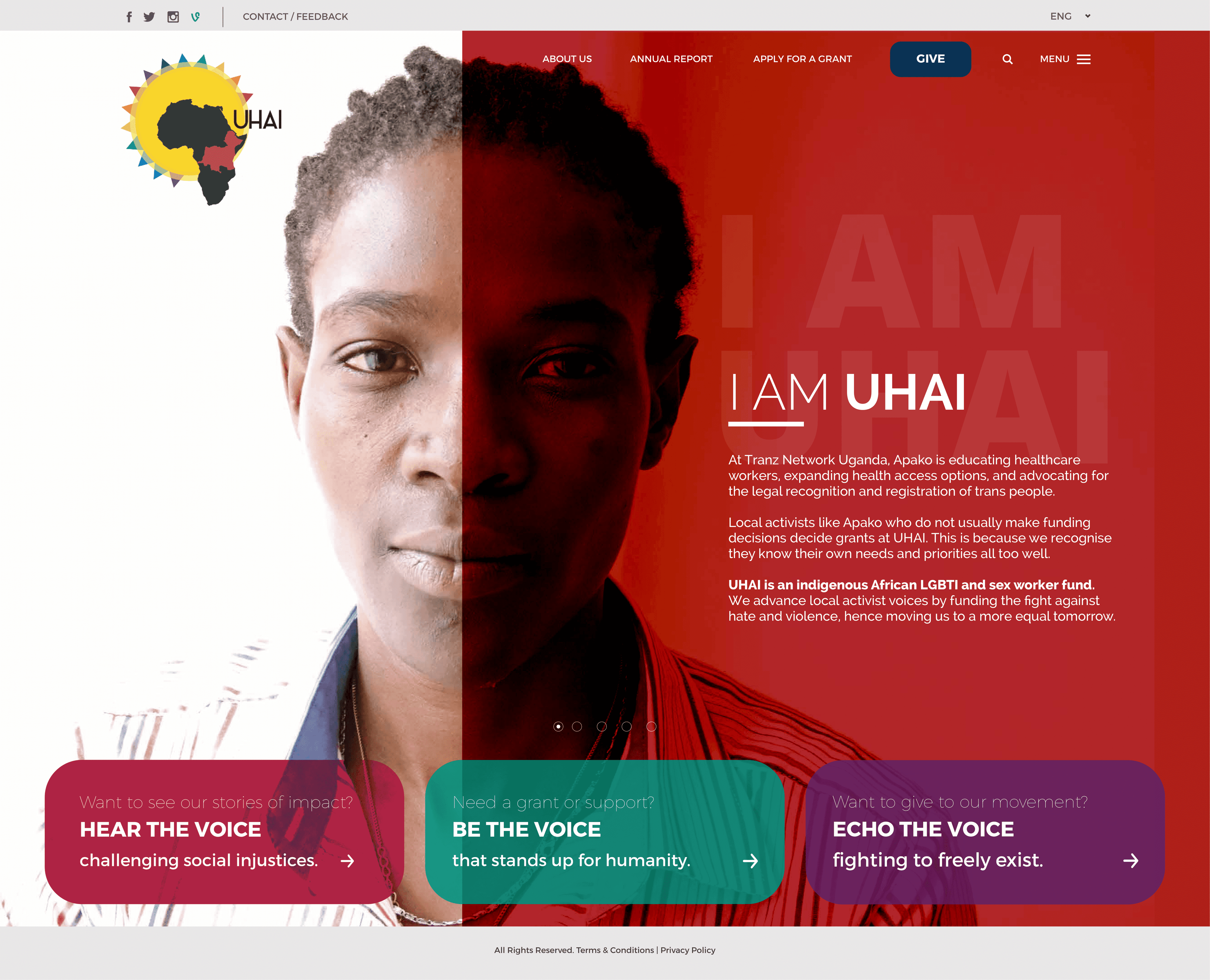 Website Rebrand and Annual Reports